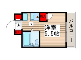 Ｔ－９２(2F)の物件間取画像